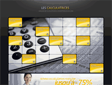 Tablet Screenshot of les-calculatrices.com